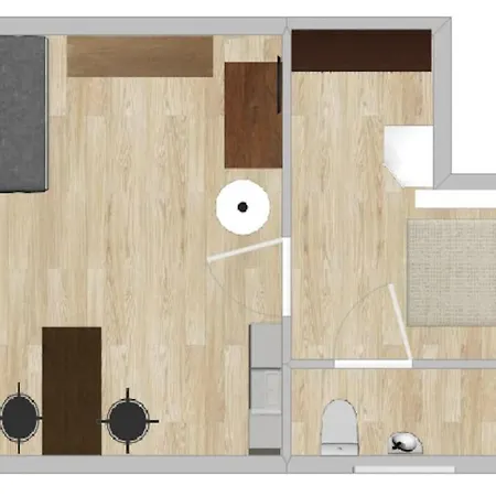 Zentrale In Bilk Mit Neuer Moderner Einrichtung * Düsseldorf