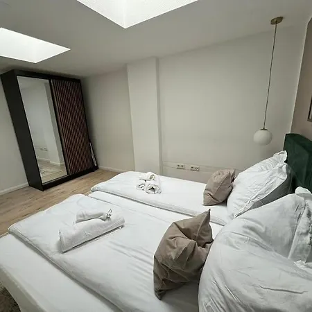 2 Raum City-apartment 5min Zum Hbf Grupello-2 Daire *