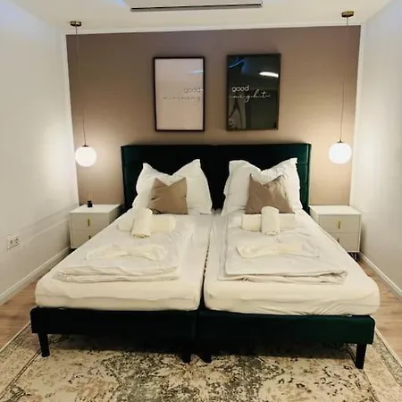 2 Raum City-apartment 5min Zum Hbf Grupello-2 Daire