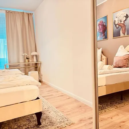 3 Raum City-apartment - 5min Zum Hbf Grupello-1 * Düsseldorf