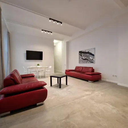 公寓 Raj Living - 300m2 Loft With 7 - 15 Min Messe Dus & Old Town Dus 杜塞尔多夫