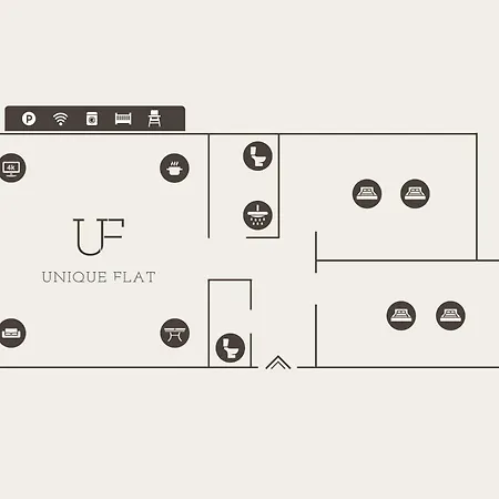 Unique Flat Apartment Düsseldorf