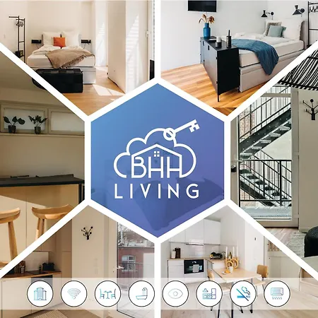 Bhh Living - Zentrale Lage, Ruhige Naechte, Perfekter Komfort Appart hôtel *
