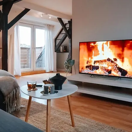Apartmán Rooftop-apartment Zentral Gelegen In Düsseldorf