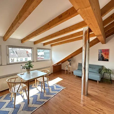 Cozy Loft With A View, Central, Close To Tradefair Düsseldorf