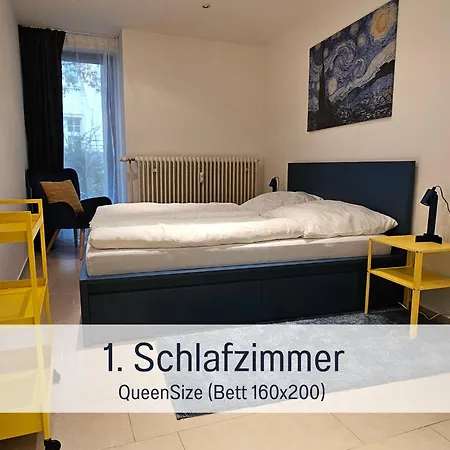 Apartment Fewokoko-privat Zentral Rheinufer Altstadt Messe Landtag Koenigsallee *