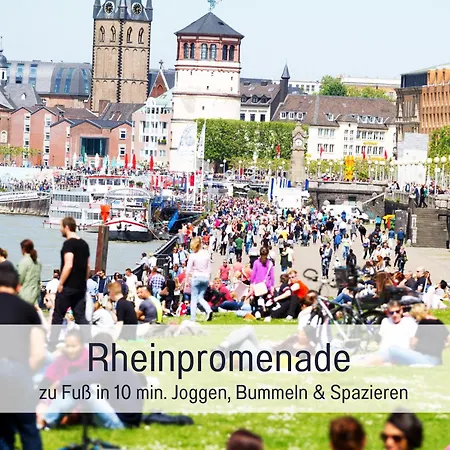 Fewokoko-privat Zentral Rheinufer Altstadt Messe Landtag Koenigsallee Apartment Düsseldorf