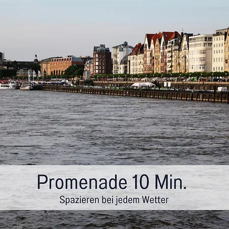 Apartment Fewokoko-privat Zentral Rheinufer Altstadt Messe Landtag Koenigsallee *