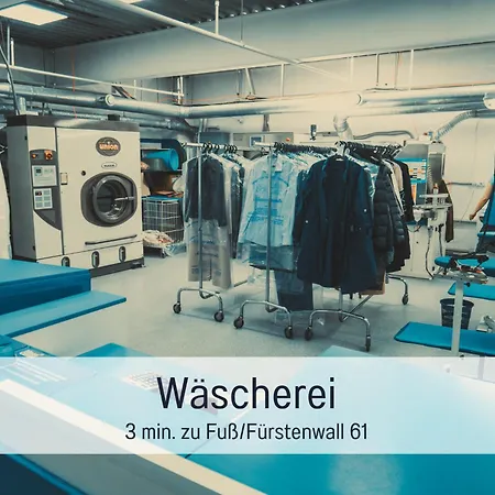 Apartment Fewokoko-privat Zentral Rheinufer Altstadt Messe Landtag Koenigsallee