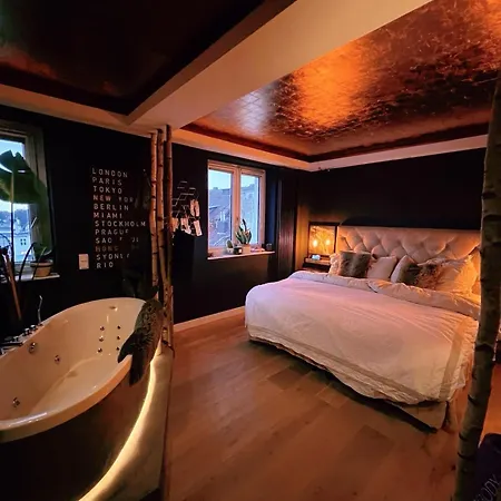 Luxury Loft With Rooftop & Jacuzzi In Center Apartment *