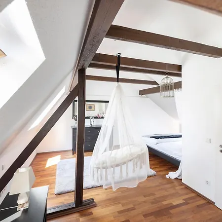 Penthouse With Whirlpool Central Düsseldorf