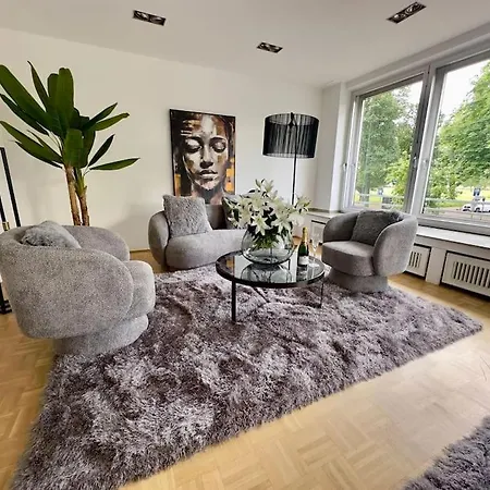 Schoenster Rheinblick Messe Parken Luxus 10 Person Apartment