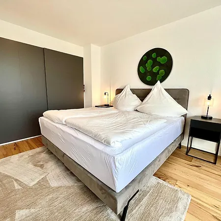 Апартаменты City-apartment Mit Rheinblick Дюссельдорф
